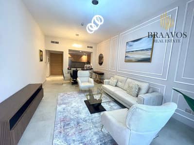 1 Bedroom Apartment for Rent in Jumeirah Village Circle (JVC), Dubai - 1BR + STUDY | FULLY FURNISHED | SPACIOUS | COZY