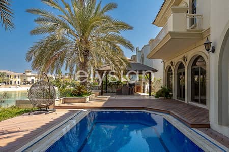 4 Bedroom Villa for Rent in Palm Jumeirah, Dubai - Atrium Entry | Ready to Move In | Beach Access