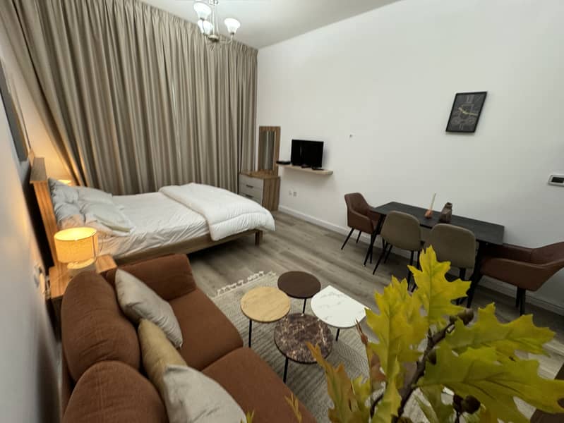 Pay Monthly Rental Only || Newly IKEA Furnish Studio with Balcony II Infront of Bus Stop