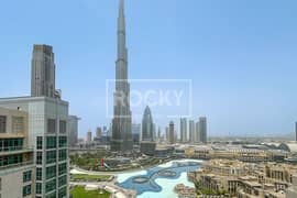 Fully Furnished | Burj Khalifa View | Vacant