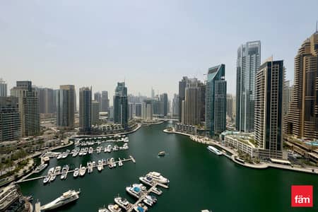 3 Bedroom Flat for Rent in Dubai Marina, Dubai - Full Marina View | Spacious | Prime Location
