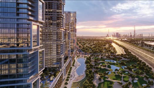 3 Bedroom Flat for Sale in Sobha Hartland, Dubai - 3 BHK + Maid | Creek+golf course and skyline View