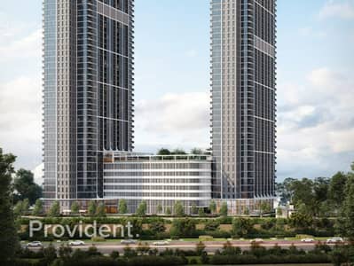 1 Bedroom Apartment for Sale in Sobha Hartland, Dubai - High Floor | Burj Khalifa and Downtown View