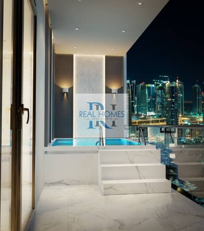 2 Cпальни Апартамент Продажа в Джумейра Вилладж Серкл (ДЖВС), Дубай - jacuzzi. jpg