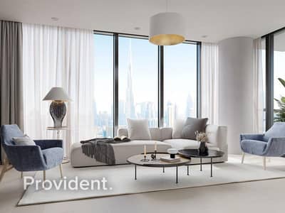 2 Bedroom Apartment for Sale in Sobha Hartland, Dubai - Unobstructed Burj Khalifa View | Prime Location