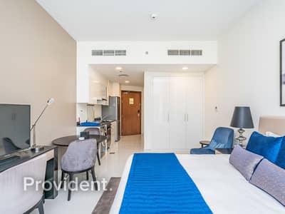 Studio for Rent in DAMAC Hills 2 (Akoya by DAMAC), Dubai - Mid Floor | 4 Cheques | Furnished