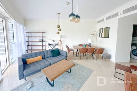 2 Bedroom Apartment for Rent in Jumeirah Lake Towers (JLT), Dubai - Fully furnished | Huge Balcony | Spacious 2BR