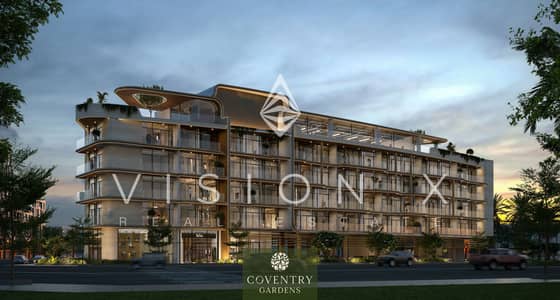 1 Bedroom Apartment for Sale in Dubai Land Residence Complex, Dubai - 9-21-2024_NIGHT SCENE V1. jpg