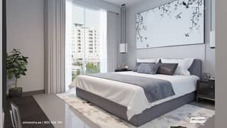 A one-bedroom apartment with a living room for freehold for all nationalities, delivery soon, luxurious finishes, luxury residential complex