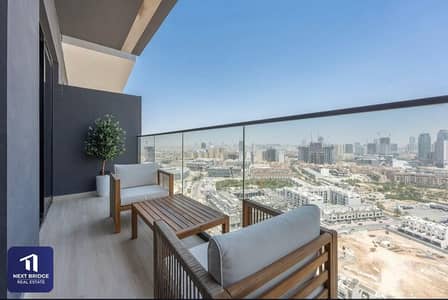 1 Bedroom Apartment for Rent in Jumeirah Village Circle (JVC), Dubai - Furnished | Unique Layout | High Floor