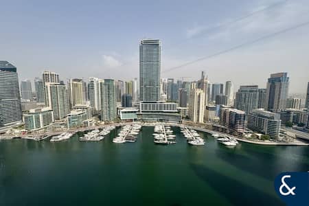 2 Bedroom Apartment for Rent in Dubai Marina, Dubai - Unfurnished | Full Marina View | Vacant