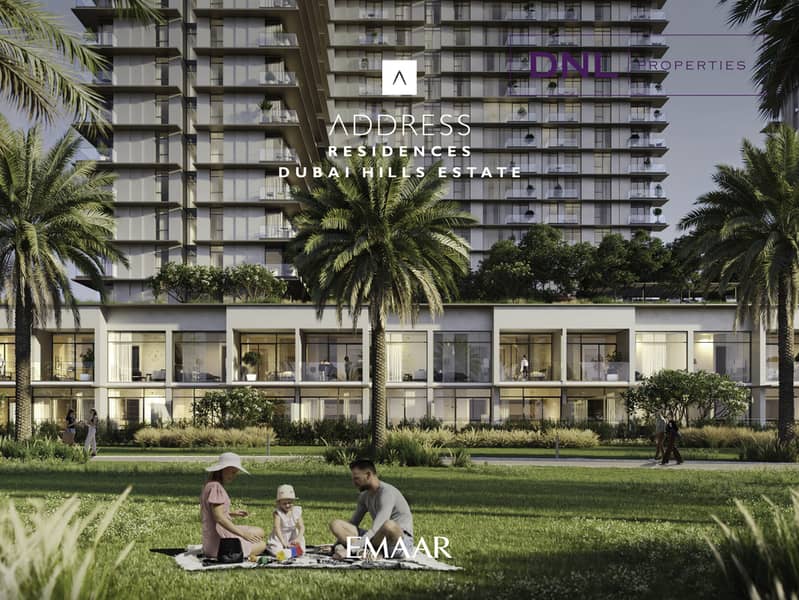 Квартира в Дубай Хиллс Истейт，Парк Хайтс，Address Residences，Address Residences Tower A, 1 спальня, 2350000 AED - 12573434