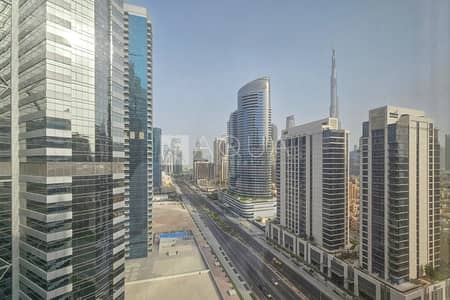 Office for Rent in Business Bay, Dubai - Fitted Office | Partitioned | Downtown View