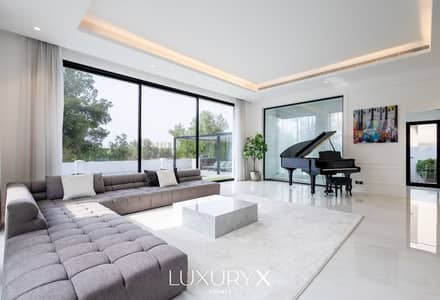 5 Bedroom Villa for Rent in Jumeirah Golf Estates, Dubai - Luxury Upgrade I Golf Course View I Basement