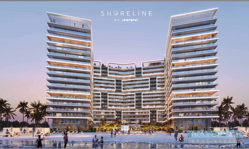 Квартира в Аль Марджан Айленд，Shoreline by DAMAC, 1 спальня, 2000000 AED - 12576495