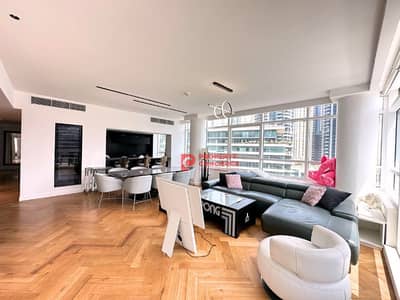 3 Bedroom Flat for Rent in Dubai Marina, Dubai - Fully Furnished | Upgraded | Full Marina Views