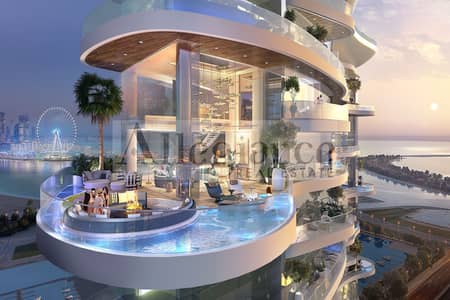 3 Bedroom Flat for Sale in Dubai Harbour, Dubai - DAMAC Bay 5bd balc_01_230117. jpg