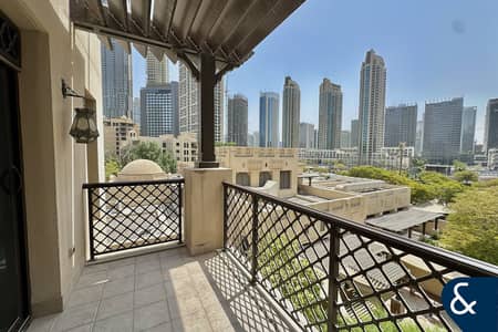 Studio for Rent in Downtown Dubai, Dubai - Studio | Balcony | Equipped Kitchen | 1 Bath