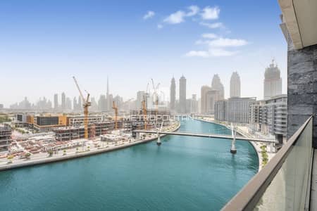 2 Bedroom Apartment for Sale in Al Wasl, Dubai - Modern And Serene Canal View | High Floor