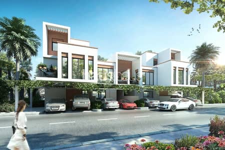 4 Bedroom Townhouse for Sale in DAMAC Lagoons, Dubai - Single row | Genuine resale | Area Expert