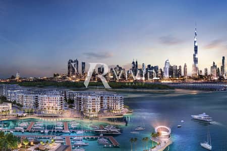 2 Bedroom Apartment for Sale in Dubai Creek Harbour, Dubai - Motivated Seller | Lagoons and Partial Burj View | Corner Unit