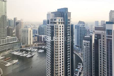 2 Bedroom Apartment for Sale in Jumeirah Beach Residence (JBR), Dubai - Furnished | High Floor | Marina View