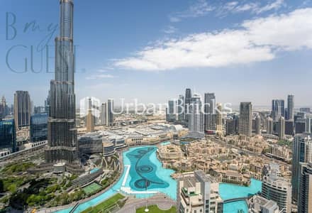 3 Bedroom Flat for Sale in Downtown Dubai, Dubai - Fountain and BurjKhalifa View |Furnished |Upgraded