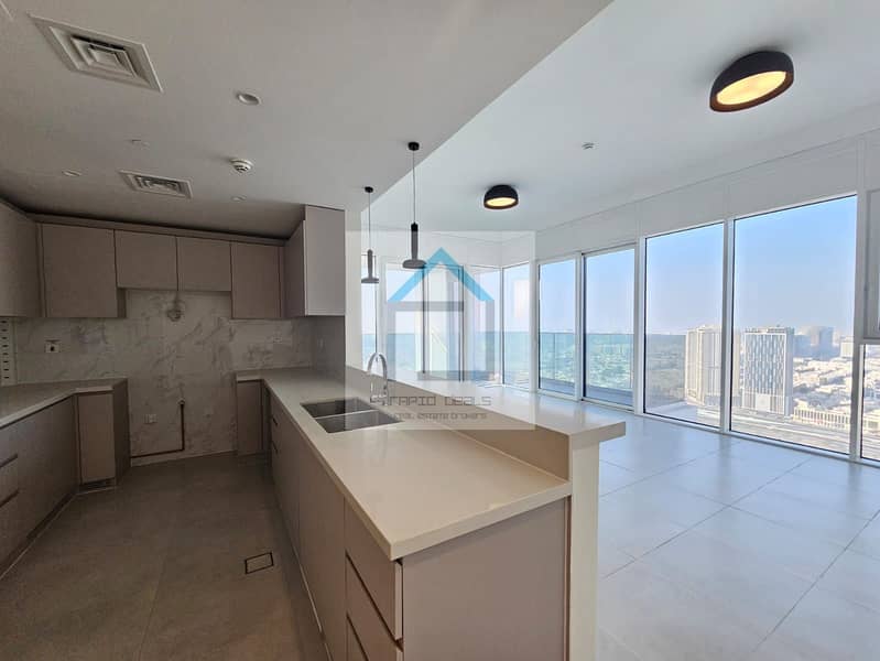 3BR on High Floor with Full Frame and Sea Views