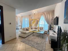 Fully Furnished 1-Bed in Golf Tower 1 | Garden View | Vacant & Ready to Move In