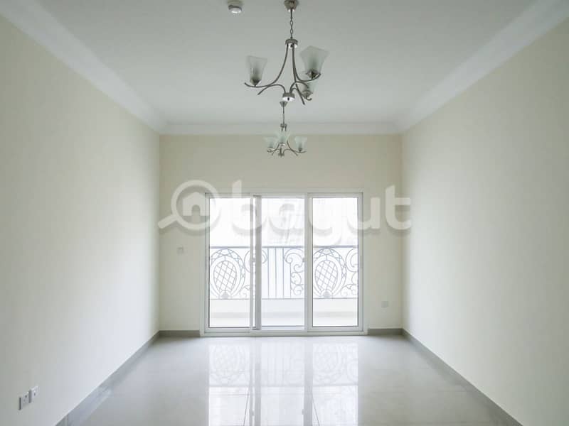 2 BHK (BRAND NEW) available in Muweilah Commercial - Sharjah with One parking free & One month free.