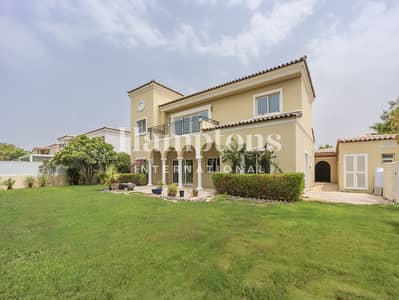 5 Bedroom Villa for Sale in Green Community, Dubai - Vacant | Single Row | Huge Plot And BUA