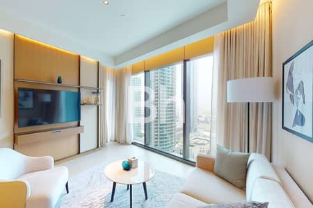 2 Bedroom Apartment for Sale in Downtown Dubai, Dubai - Higher Floor | Address Living | Sea View