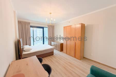 Studio for Rent in Jumeirah Lake Towers (JLT), Dubai - UPGRADED | LAKE VIEW | BALCONY | CHILLER FREE