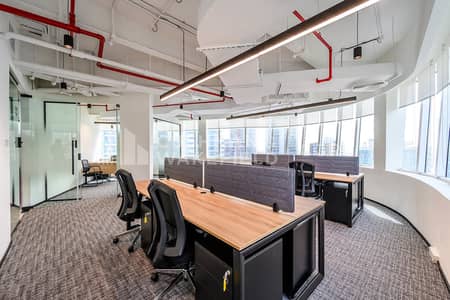 Office for Rent in Barsha Heights (Tecom), Dubai - Brand New | Fully Fitted and Furnished Serviced Office