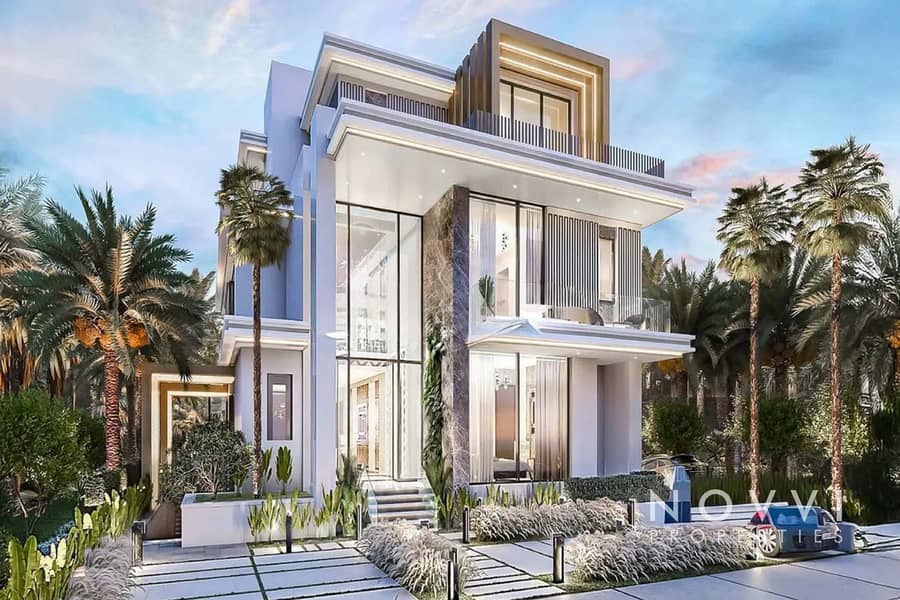 تاون هاوس في جزر المالديف ٤،داماك آيلاندز 5 غرف 3450000 درهم - 12588436