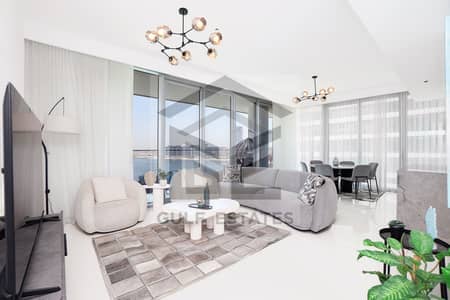 3 Bedroom Apartment for Rent in Dubai Harbour, Dubai - Private Beach Access | Full Sea View | Prime Location