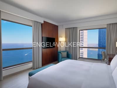 朱美拉海滩住宅（JBR）， 迪拜 3 卧室酒店式公寓待租 - 位于朱美拉海滩住宅（JBR），步行购物广场 3 卧室的酒店式公寓 395000 AED - 12588693