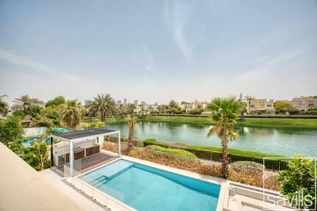 5 Bedroom Villa for Rent in The Meadows, Dubai - Spacious | Lake Views | Fully Renovated