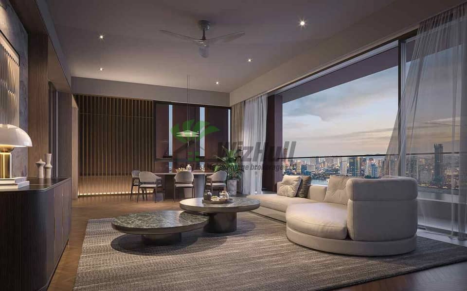 3 TypeD-living-dining-view-2-night-1. jpg