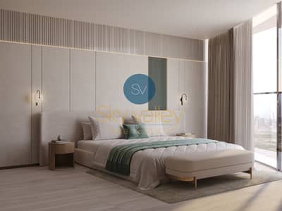 فلیٹ 1 غرفة نوم للبيع في الخليج التجاري، دبي - Aquarise Bedroom-1. jpg