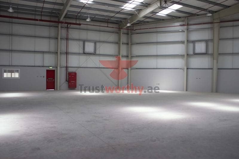 Brand New Warehouse in AL Quoz is available for rent
