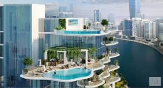 بنتهاوس في شيك تاور،الخليج التجاري 4 غرف 26500000 درهم - 12590400