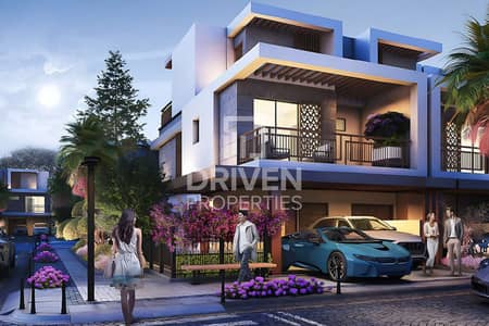تاون هاوس 4 غرف نوم للبيع في (أكويا من داماك) داماك هيلز 2، دبي - تاون هاوس في فيولت،(أكويا من داماك) داماك هيلز 2 4 غرف 2300000 درهم - 12590531