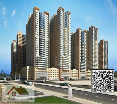 拉希迪亚， 阿治曼 2 卧室公寓待租 - ajman one tower. jpg