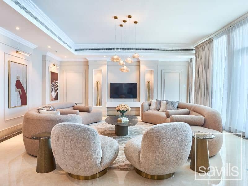 位于迪拜码头，火炬大厦 3 卧室的顶楼公寓 7000000 AED - 12590808