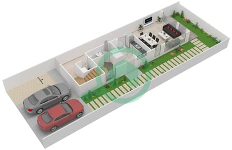 亚马逊住宅区 - 3 卧室公寓类型B戶型图