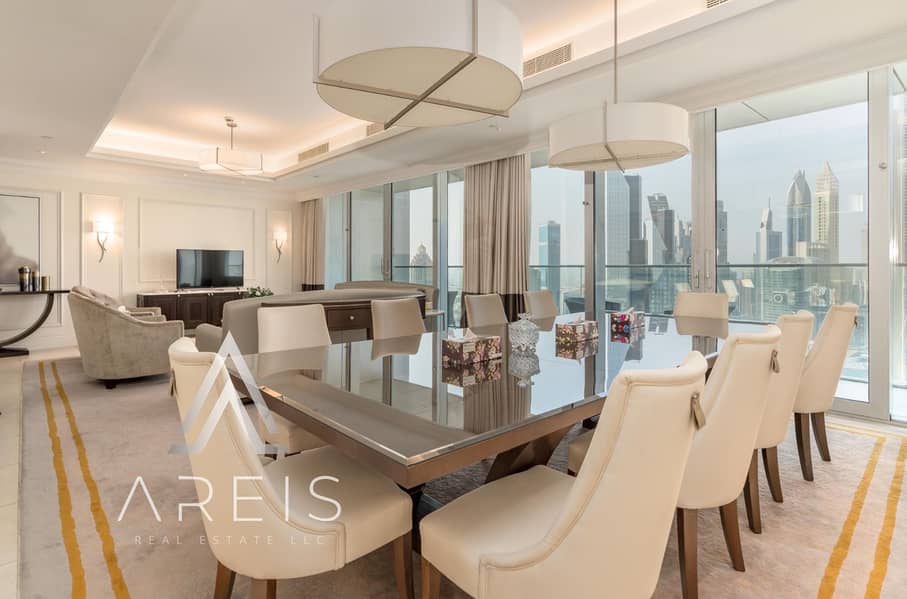 High-Floor 4BR in Address BLVD Downtown