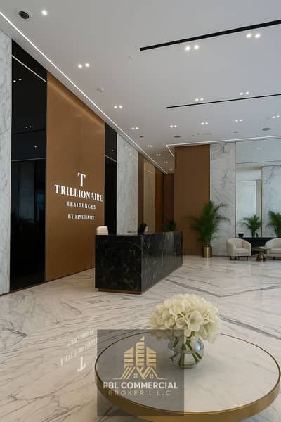 商业湾， 迪拜 单身公寓待租 - Reception (Trillionaire). jpg