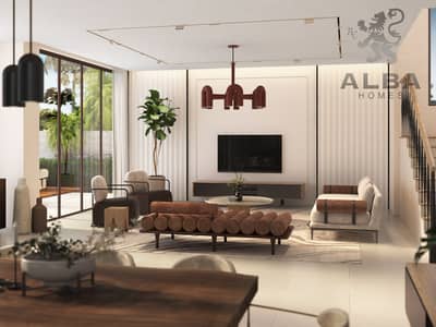 大马士革湖住宅， 迪拜 5 卧室联排别墅待售 - 4 BR-Townhouse-Nice-Damac Lagoons-Albahomes USE1. jpg