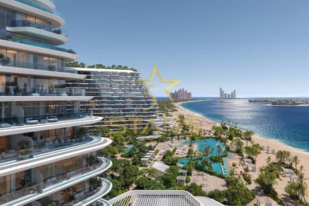 3 Cпальни Апартаменты Продажа в Палм Джумейра, Дубай - Ext_Pool & Private Beach. jpg